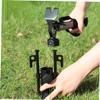 TOYANDONA Patio Umbrella Stand, Sturdy Ground Spike, Portable for Beach, Camping, and Garden view 3