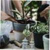 Toyvian 2 Sets of 3-Piece Pagoda and Lantern Decorations, Light Gray view 4