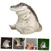 TOYANDONA 5-Piece Small Alligator Decorative Figurine Set view 4