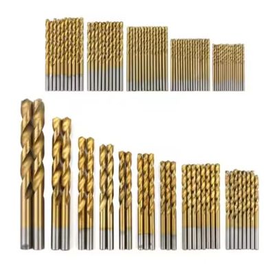 1.5–8 mm HSS M35 Cobalt Twist Drill Set, Ground, for Stainless Steel and Metal