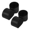 4 Non-Slip Rubber Feet for Extension Ladders, Round 64 mm view 1
