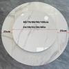 Dijateman Round Lazy Susan for Dining Table, 90 cm, Heavy-Duty Rotating Serving Tray, Matte Gray view 2