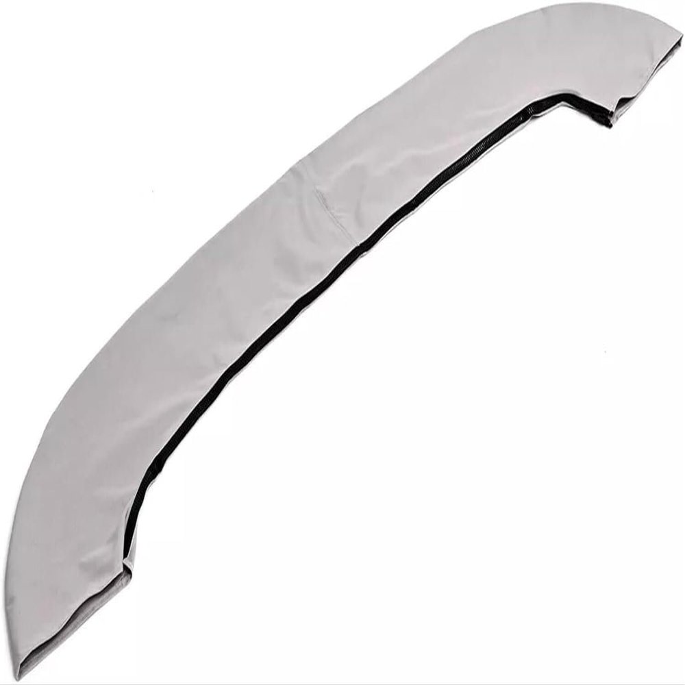 JvFbjLF Bimini Top Storage Cover, 600D Waterproof, for 3-Bow Tops, Gray (4-Bow 73"–78" W)