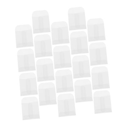 60 Small Semi-Transparent Paper Envelopes, 5 x 5 cm, for Jewelry