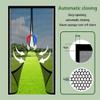 Magnetic Screen Door 200 x 226 cm, Black view 4