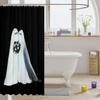 Homemissing Cute Ghost Shower Curtain, 240 x 260 cm, Kids' Halloween Theme view 3