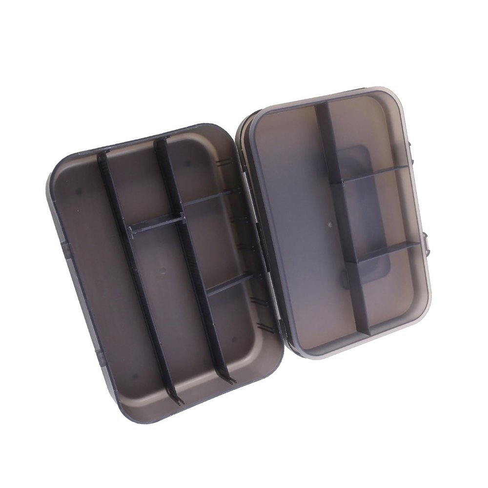 Piceioep Fishing Tackle Box, Double-Layer Lure Storage Organizer with Removable Dividers