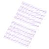 Spacnana Plastic Binding Combs, 10-Pack, 30-Hole, 1/2-Inch, Purple view 3