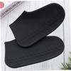 1 Pair Black Non-Slip Silicone Shoe Covers for Sneakers and Boots view 3
