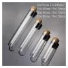 24-Piece Clear Glass Test Tube Set with Cork Stoppers, Round Bottom, 13 x 100 mm view 2