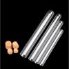 24-Piece Clear Glass Test Tube Set with Cork Stoppers, Round Bottom, 13 x 100 mm view 3