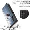FortiCase Personalized Flip Leather Case for Samsung Galaxy S25 with Card Slot and Stand, Custom Photo or Text - Black-K1 view 3