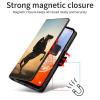 FortiCase Personalized Flip Leather Case for Samsung Galaxy S25 with Card Slot and Stand, Custom Photo or Text - Black-K1 view 4