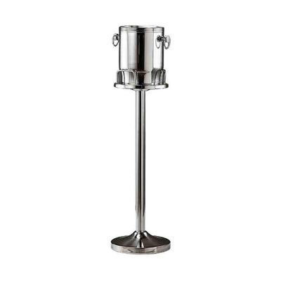 Stainless Steel Ice Bucket with Stand for Home Use