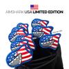 AIMSHARK USA Limited Edition Iron Headcovers, 9-Piece Set view 2