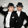 FUIPVGI 2-Pack Sequin Glitter Hats, Black view 4