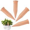Plant Watering Spikes, 4-Piece Set, Terracotta Drip Irrigation view 1