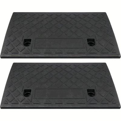 ZJGZNB 2-Piece Curb Ramps, Compatible with Renault Zoe ZE50, Threshold Ramps