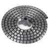 Spiral Cable Management Sleeve, 1 m, Gray, 32 mm Inner Diameter view 3