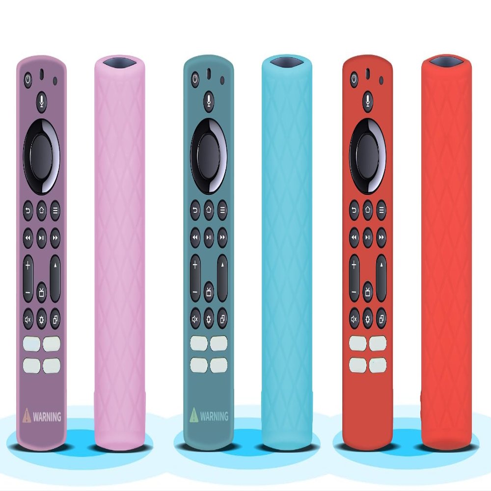 CLVIZCXOM 3-Pack Protective Covers Compatible with AMZ Toshiba Remote Controls