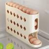 Refrigerator Egg Dispenser - Rolling Egg Tray Organizer view 3