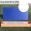 Reusable Table Tennis Barrier, Yellow, 140 x 75 cm, 1 Piece view 3