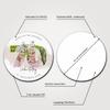 Personalized 70th Birthday Coasters, 6-Piece Set view 3