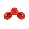 Glass Suction Lifter, Single Double-Head Suction Cup, Red Plastic Dent Puller for Glass, Tile Floors, Door Panels and Trim view 4