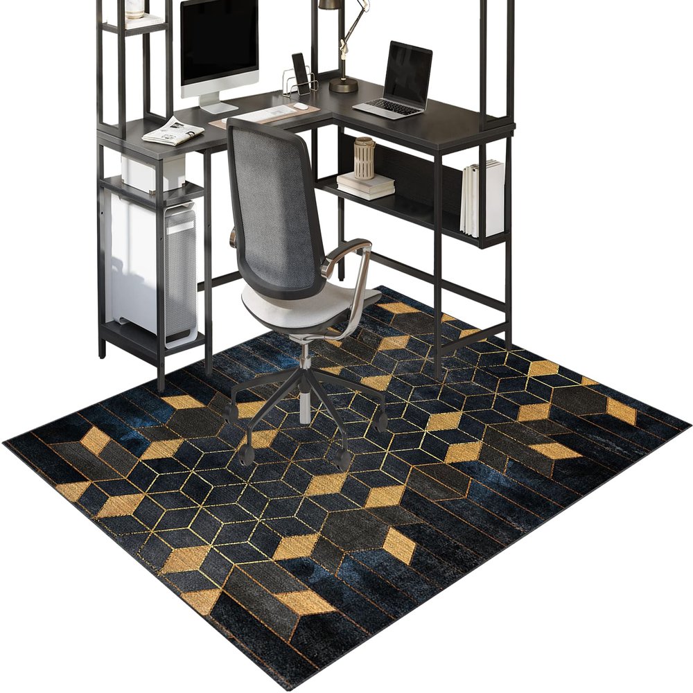 Bürostuhl Bodenschutzmatte, Gaming-Stuhlunterlage, 120 x 140 cm