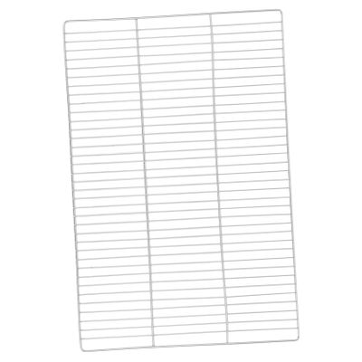 TOYANDONA Rectangular Carbon Steel Grill Net, Silver, Disposable