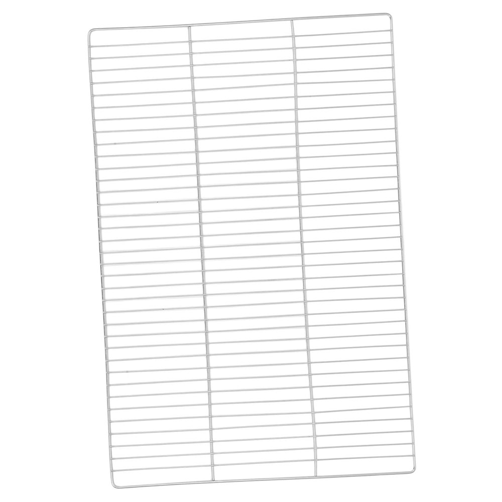 TOYANDONA Rectangular Carbon Steel Grill Net, Silver, Disposable