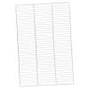 TOYANDONA Rectangular Carbon Steel Grill Net, Silver, Disposable view 1