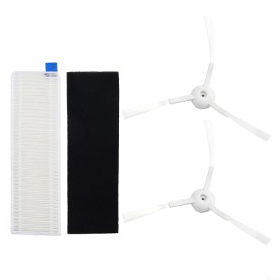 Fauhapyway Replacement Set for Robot Vacuums, Side Brushes and Filter Cloth, Compatible with X-Plorer Series 95
