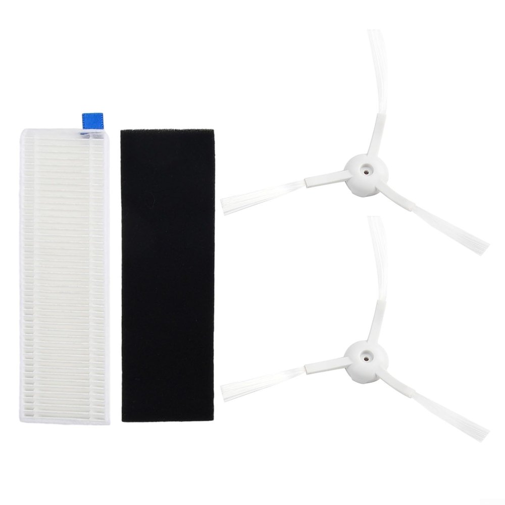 Fauhapyway Replacement Set for Robot Vacuums, Side Brushes and Filter Cloth, Compatible with X-Plorer Series 95
