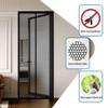 Magnetic Fly Screen Door, 81 x 202 cm, Black view 3