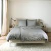 SCHÖNER WOHNEN Flannel Bedding Set, Gray, 135 x 200 cm view 2