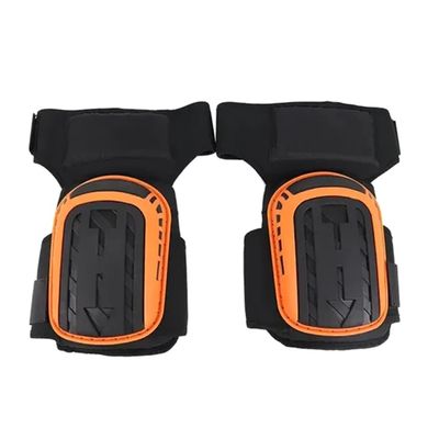Remingtape 2-Piece Work Knee Pads, Durable with Anti-Slip Straps, Orange