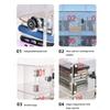 Acrylic Cell Phone Storage Cabinet with Locks and Keys, Wall-Mounted, 80 Compartments view 4