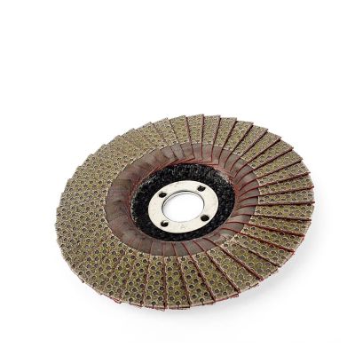 4-Inch Diamond Polishing Flap Disc, 60 Grit, for Angle Grinders