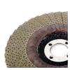 4-Inch Diamond Polishing Flap Disc, 60 Grit, for Angle Grinders view 4