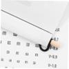 White Hanging Eye Chart with Clear Print for Vision Tests view 3
