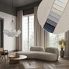 BN Curtains Blackout Fire-Retardant Curtain (B1/M1), White, with Gathering Tape, Opaque & Thermal-Insulating, 175 × 450 cm view 1