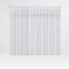 BN Curtains Blackout Fire-Retardant Curtain (B1/M1), White, with Gathering Tape, Opaque & Thermal-Insulating, 175 × 450 cm view 3