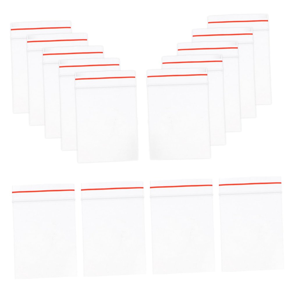 HEALEEP 200 Transparent Resealable Jewelry Bags