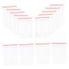 HEALEEP 200 Transparent Resealable Jewelry Bags view 1