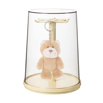 Clear 360° Rotating Dustproof Display Case