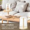 Clear 360° Rotating Dustproof Display Case view 3