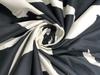 100% Cotton Poplin, 147.3 cm Wide, Black and Ivory, Abstract Print [17624] view 1