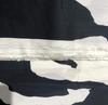 100% Cotton Poplin, 147.3 cm Wide, Black and Ivory, Abstract Print [17624] view 3