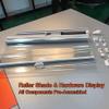 Tear-Resistant PVC Outdoor Roller Blind, Windproof & Waterproof, HD Clear Film, Cordless Spring Blind, W180 x H100 cm view 3